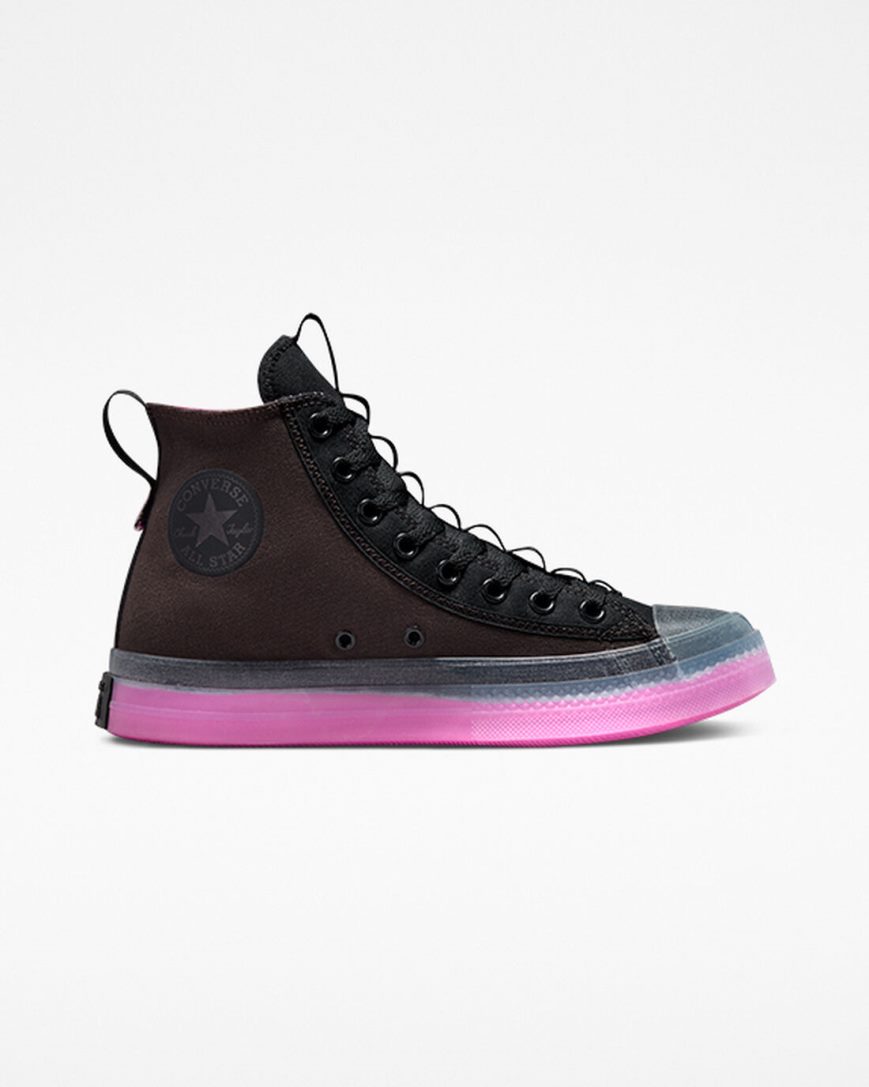 Men\'s Converse Chuck Taylor All Star CX Explore Edge Glow High Top Shoes Brown / Black | AU 4605EA